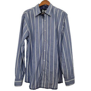 Age of Wisdom Pearl Snap Button‎ Long Sleeve Western Shirt Size XL